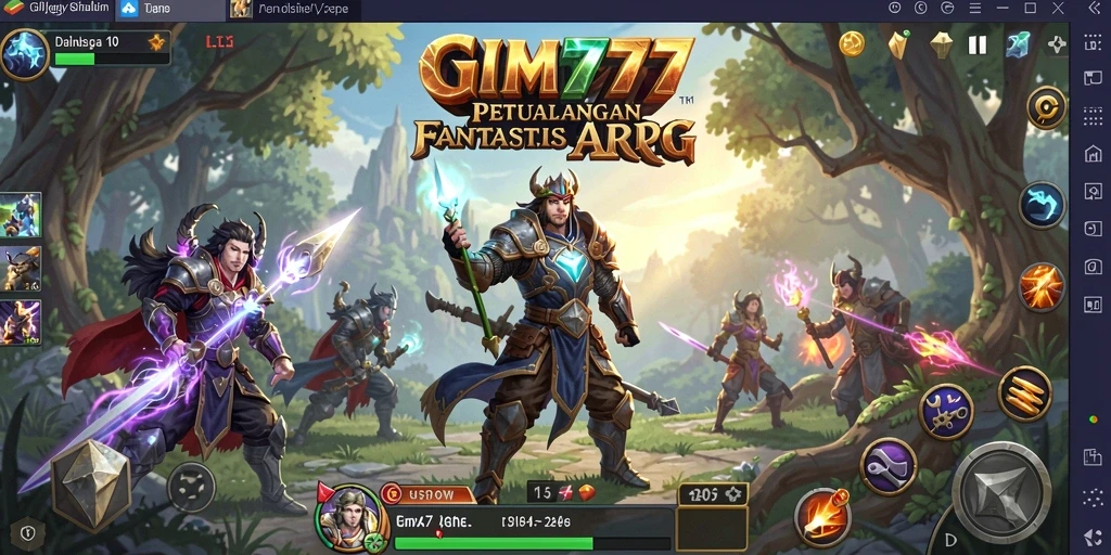 Tampilan aksi seru dalam GIM777 yang menegangkan.