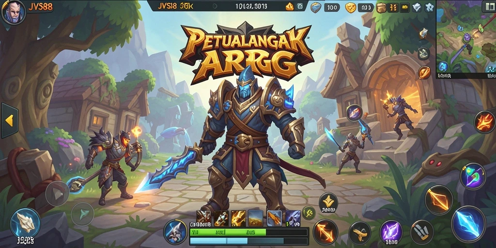 Tampilan menarik gameplay JVS88 yang seru dan mendebarkan.