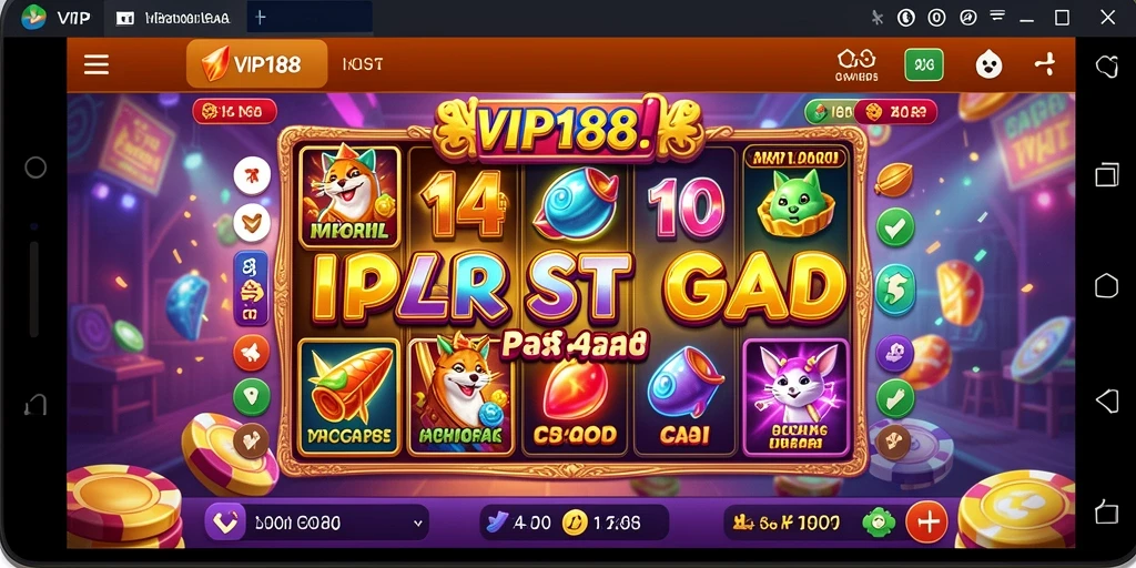 Tangkapan layar dari gameplay slot VIP188 yang memukau