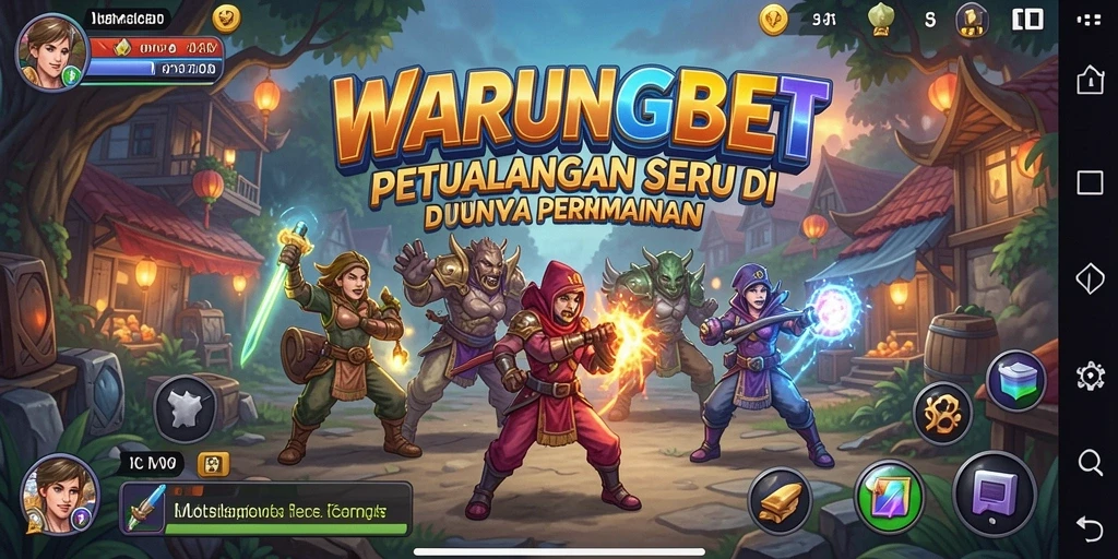 Tangkapan layar permainan <strong>WARUNGBET</strong> menampilkan momen petualangan yang seru.